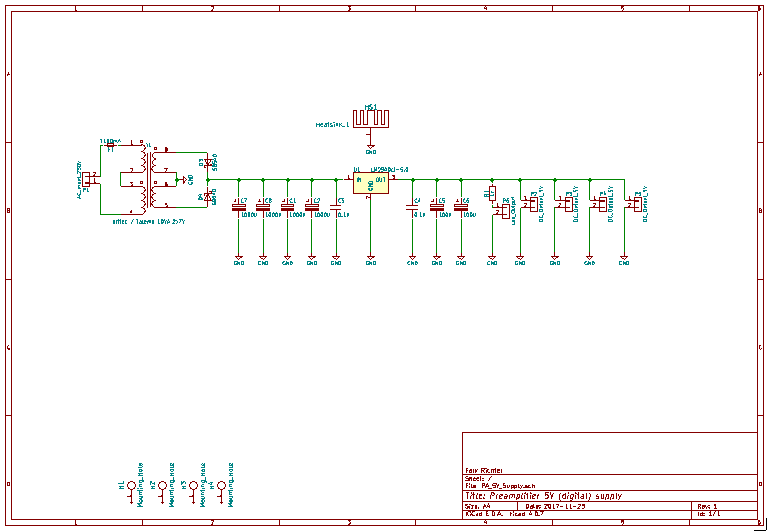 power supply for digital part schematic