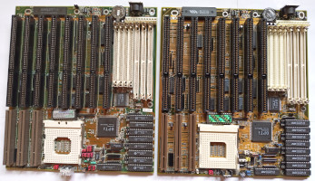 Lucky Star OPTi895E and WinTech / Edom MV035 486 motherboard