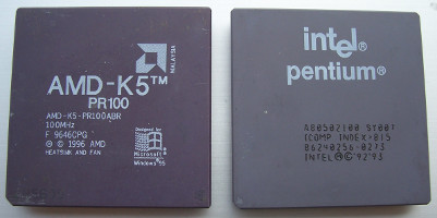 AMD K5 and Intel P54C