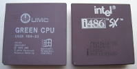 UMC U5SX against Intel 486SX-25